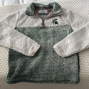 Women's Michigan State Sherpa Quarter Zip